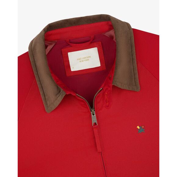 Aime Leon Dore Crest Casual Jacket - Xl Equestrian Red - Picture 2 of 5
